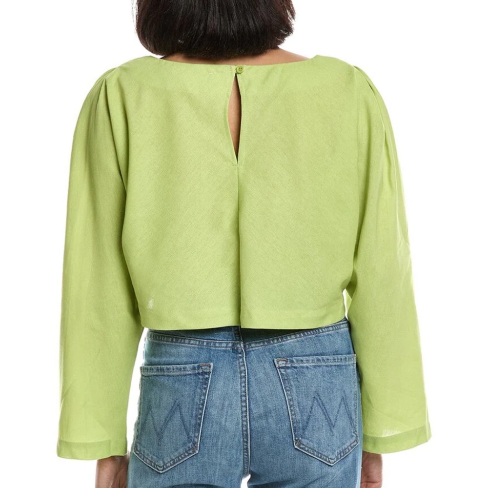 New - Linen Blend Top LUXE ALWAYS